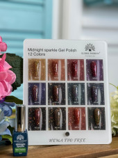 Гель-лак Midnight sparkle
